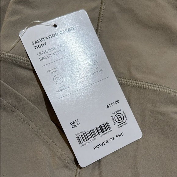 Athleta Salutation Cargo Tight Legging // Oak - Picture 6 of 6